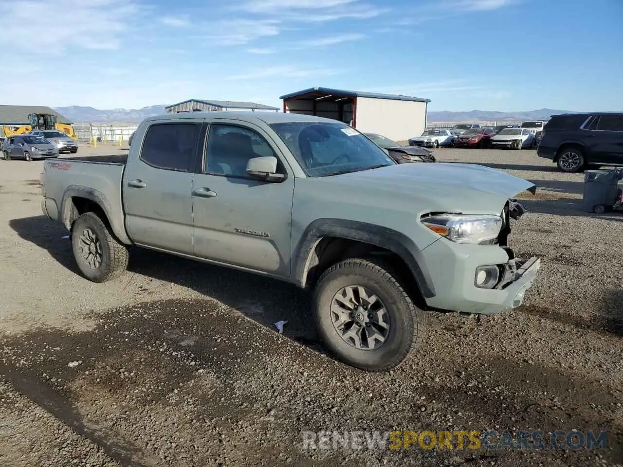 4 Photograph of a damaged car 3TYCZ5AN5NT078485 TOYOTA TACOMA 2022