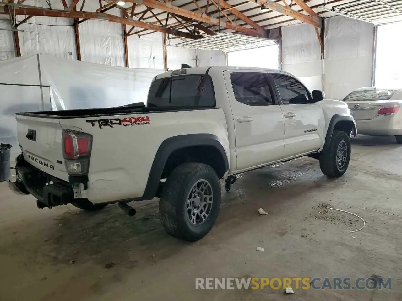 3 Photograph of a damaged car 3TYCZ5AN6NT085803 TOYOTA TACOMA 2022