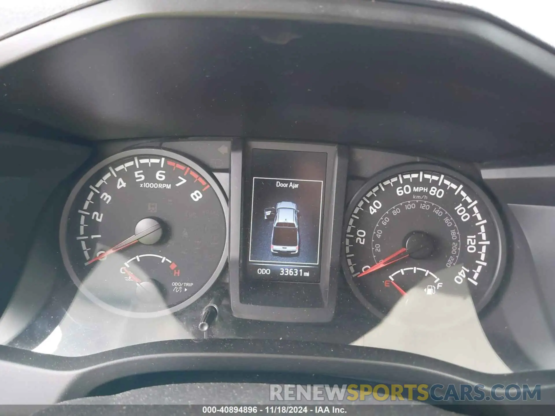 7 Photograph of a damaged car 3TYCZ5AN8NT095118 TOYOTA TACOMA 2022