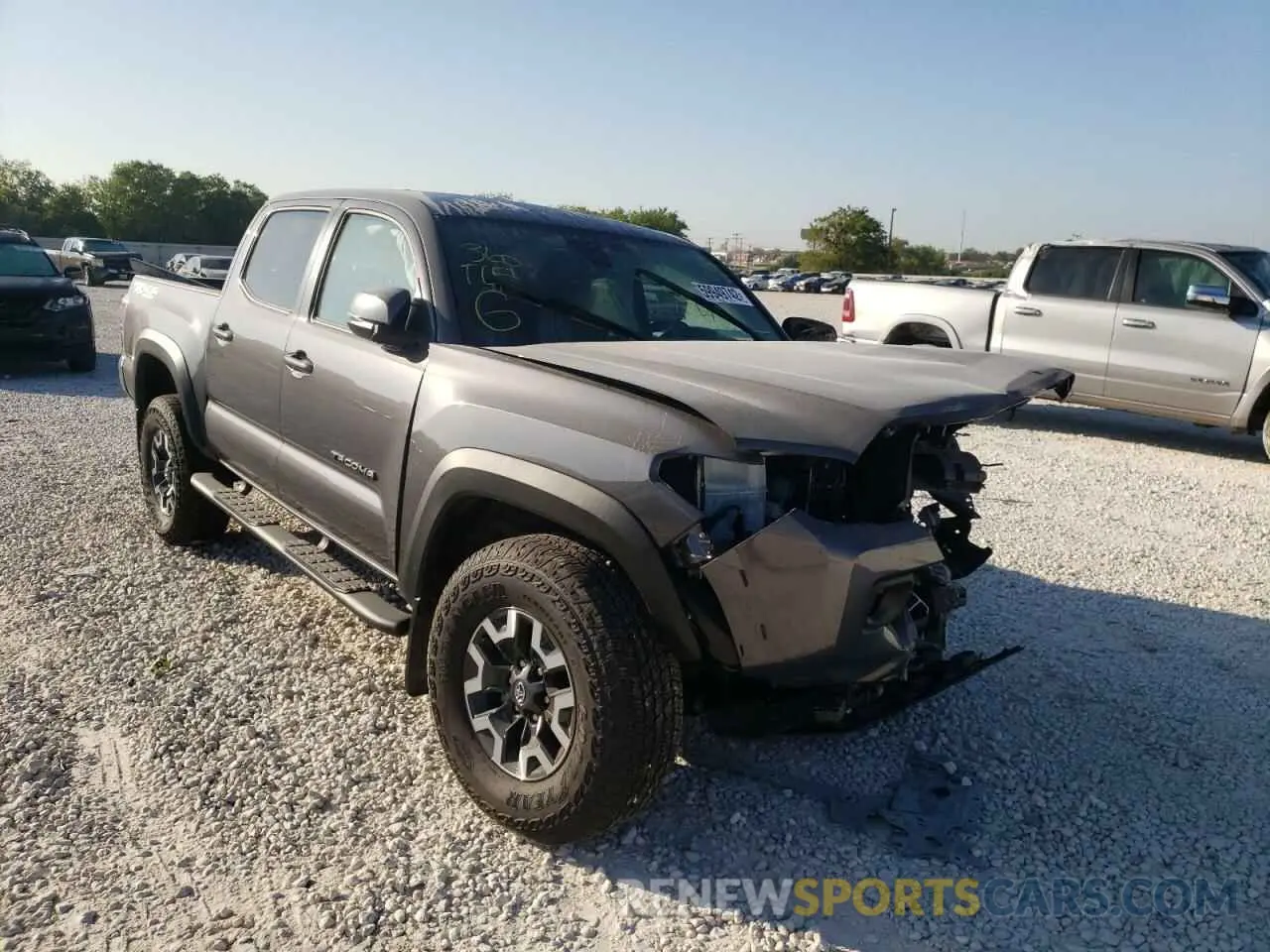 1 Photograph of a damaged car 3TYCZ5ANXNT096609 TOYOTA TACOMA 2022