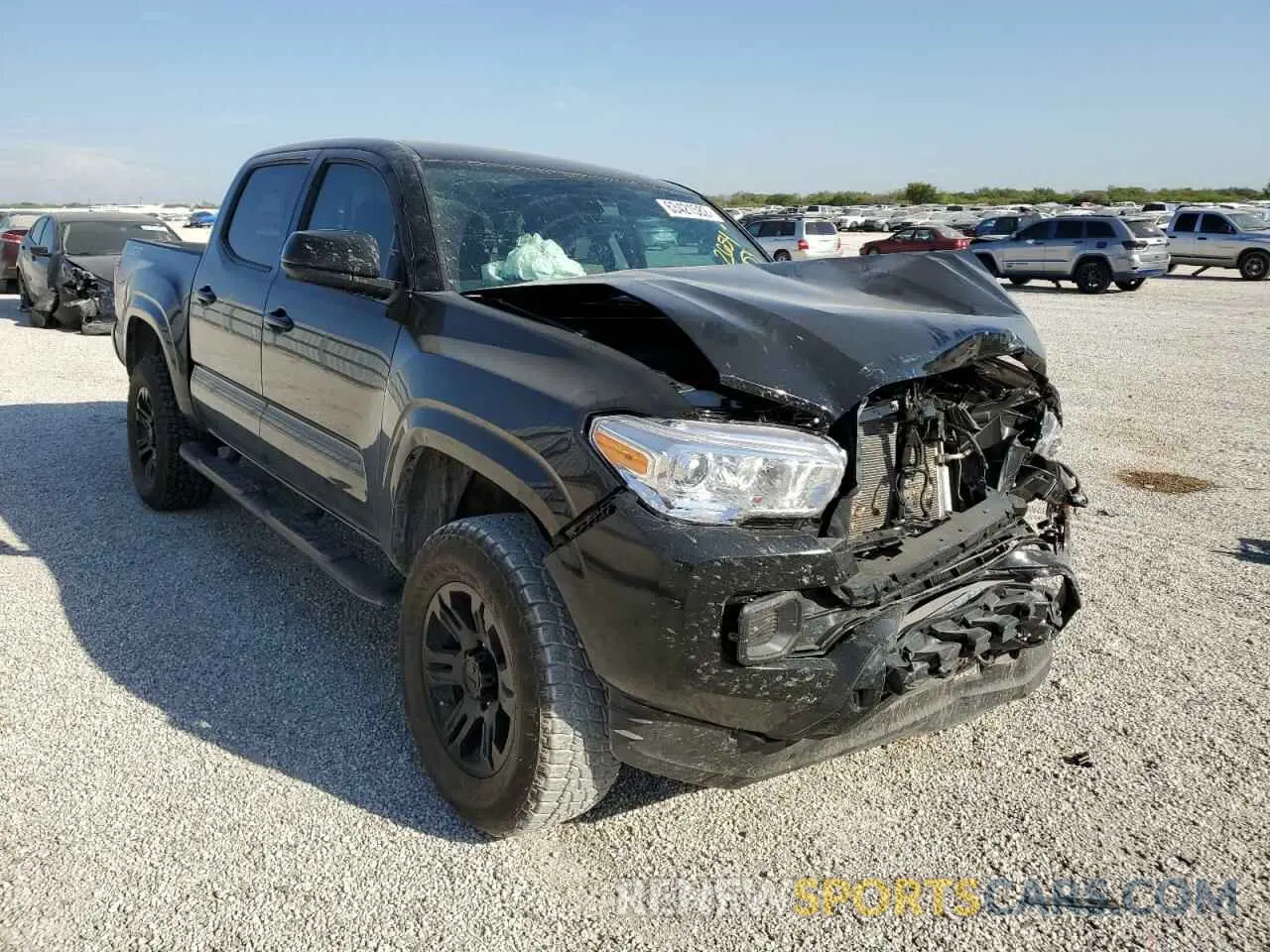 1 Photograph of a damaged car 3TYCZ5ANXNT098571 TOYOTA TACOMA 2022