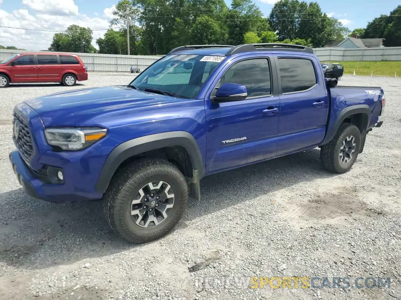 1 Photograph of a damaged car 3TYCZ5ANXNT103817 TOYOTA TACOMA 2022