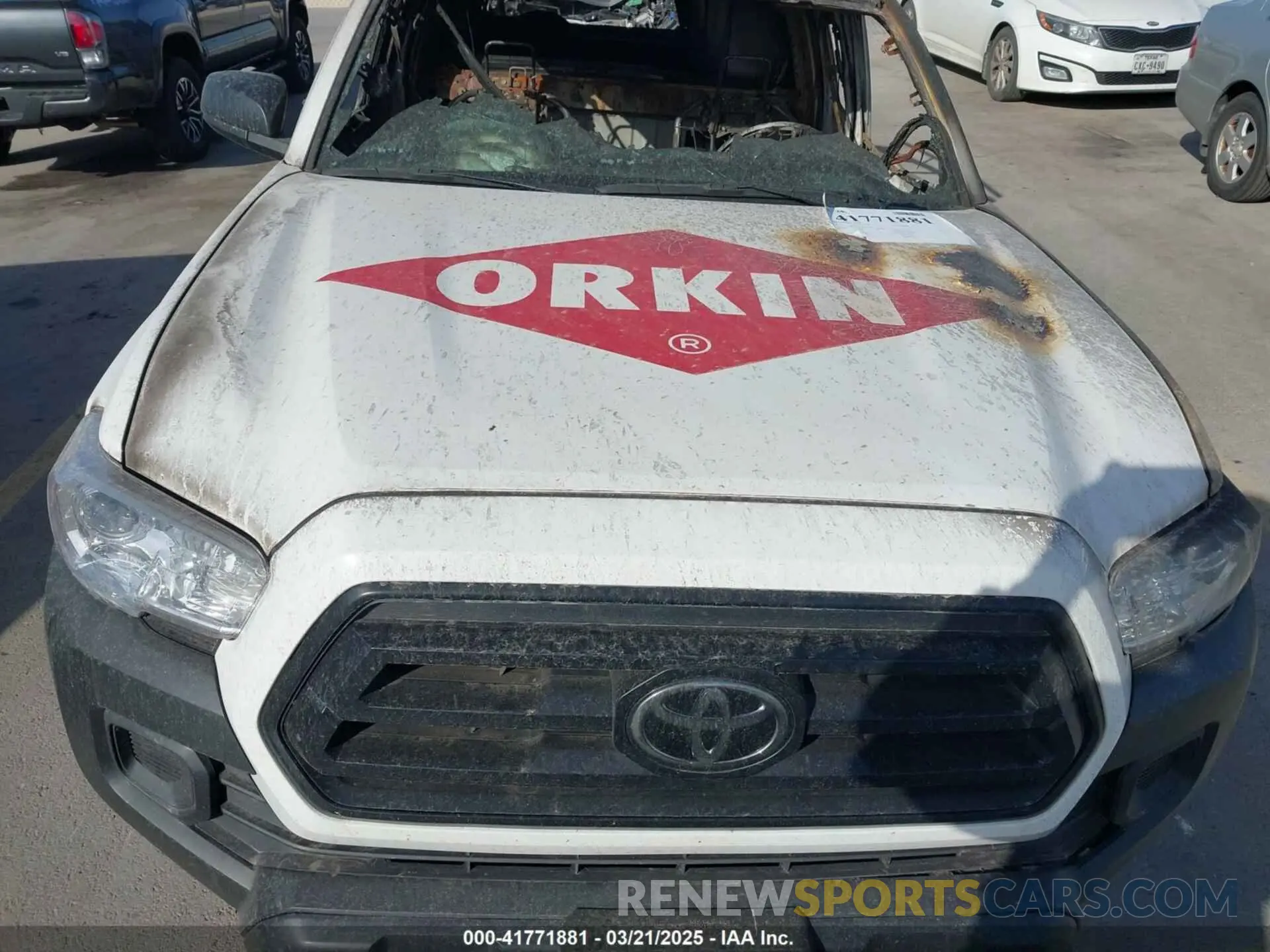 5 Фотография поврежденного автомобиля 3TYRX5GN0NT052481 TOYOTA TACOMA 2022