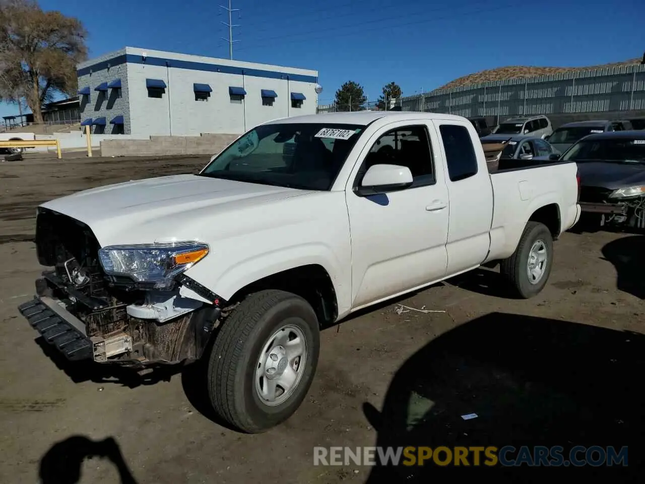 1 Photograph of a damaged car 3TYRX5GN0NT059236 TOYOTA TACOMA 2022
