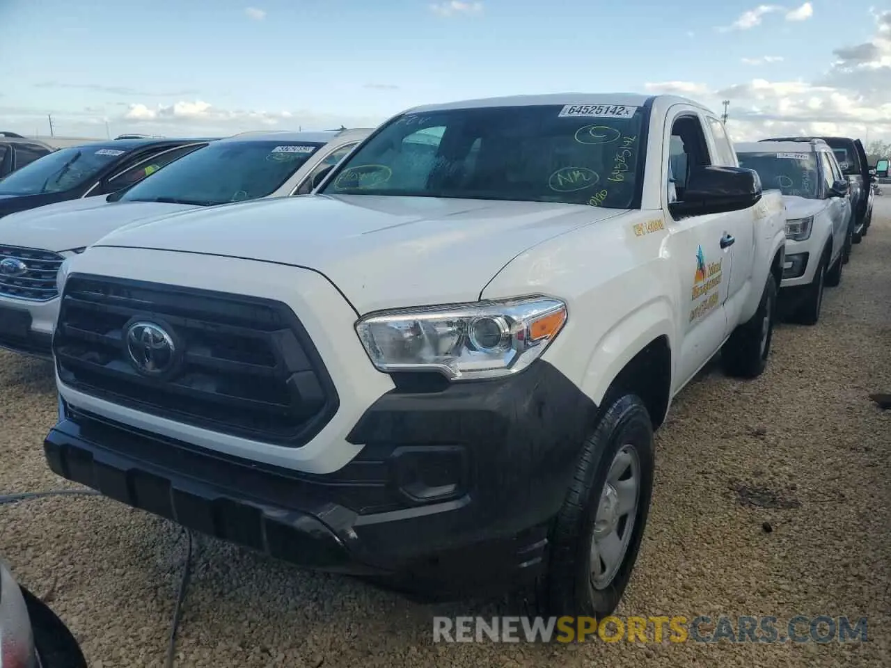 2 Фотография поврежденного автомобиля 3TYRX5GN1NT054871 TOYOTA TACOMA 2022