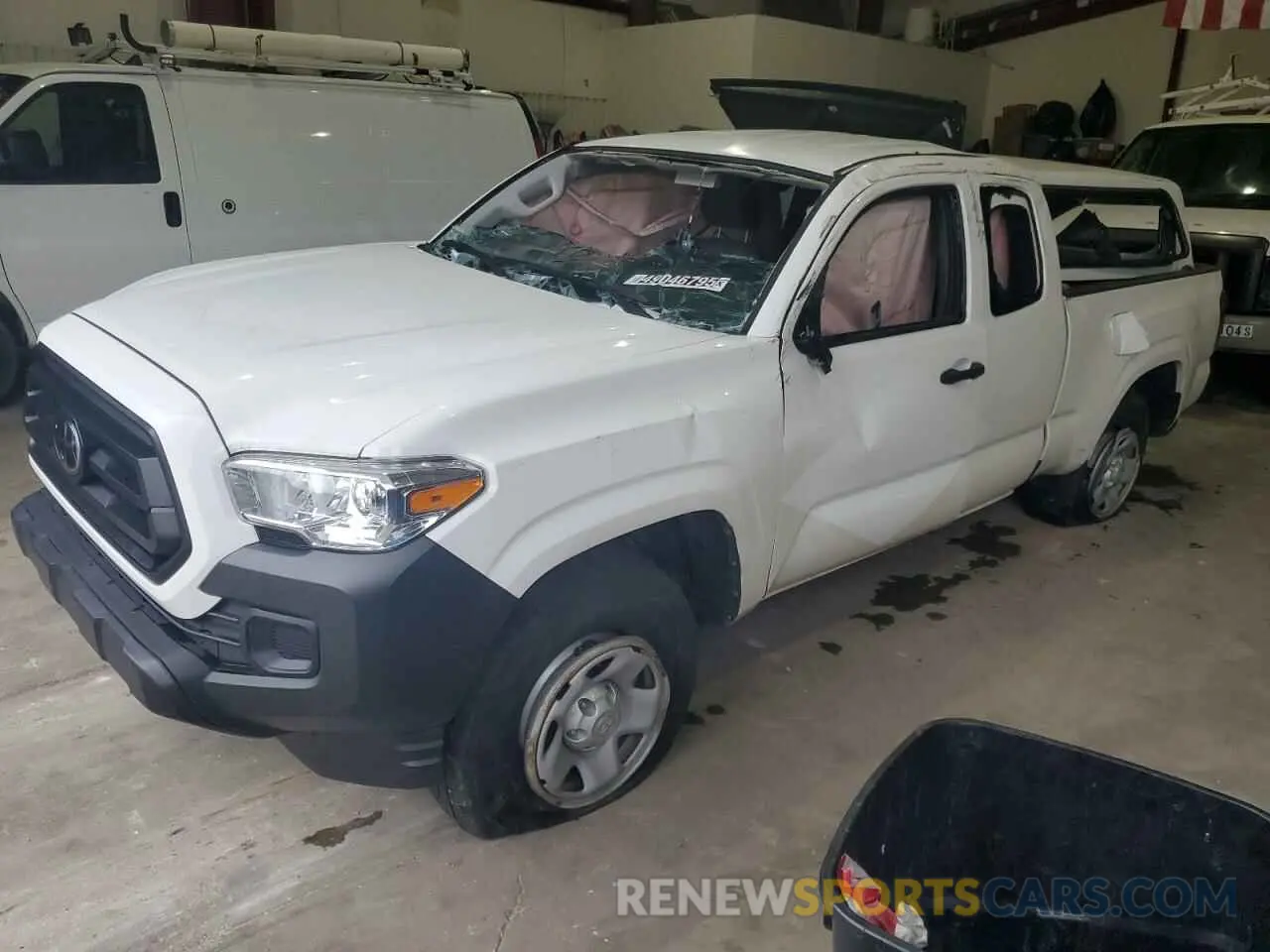 1 Photograph of a damaged car 3TYRX5GN4NT060924 TOYOTA TACOMA 2022