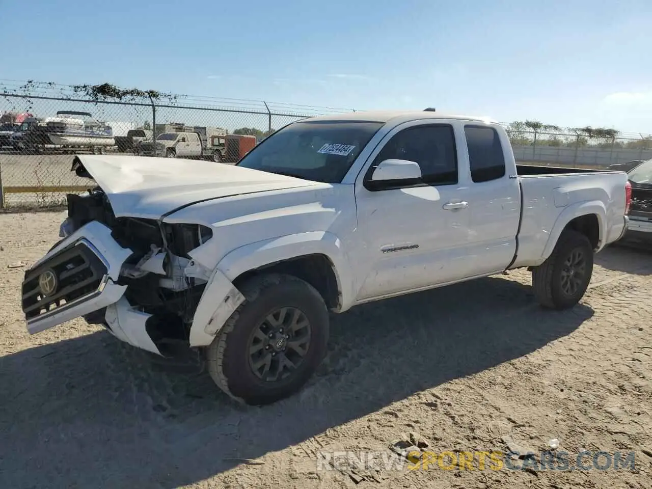 1 Photograph of a damaged car 3TYRX5GN4NT062835 TOYOTA TACOMA 2022