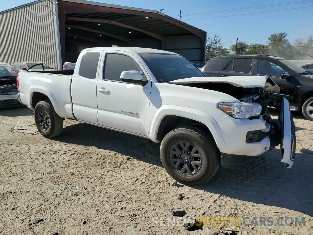 4 Photograph of a damaged car 3TYRX5GN4NT062835 TOYOTA TACOMA 2022