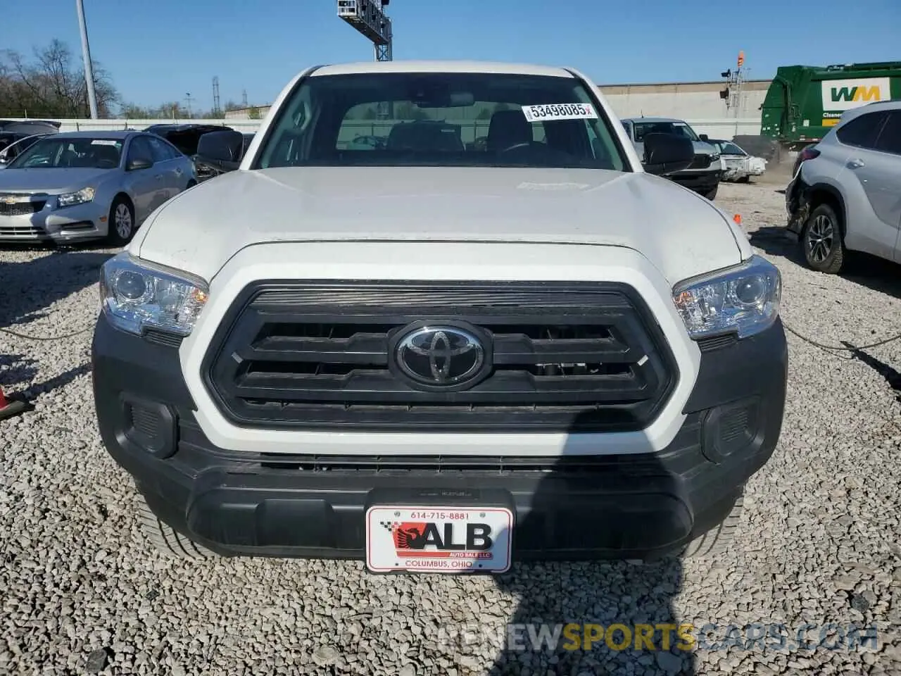 5 Фотография поврежденного автомобиля 3TYRX5GN5NT044117 TOYOTA TACOMA 2022