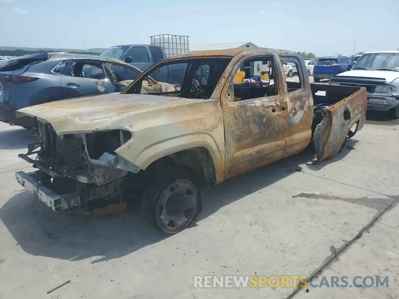 1 Photograph of a damaged car 3TYRX5GN7NT041493 TOYOTA TACOMA 2022