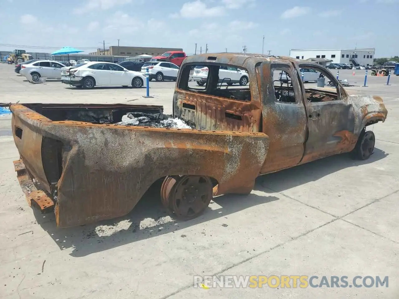 3 Photograph of a damaged car 3TYRX5GN7NT041493 TOYOTA TACOMA 2022
