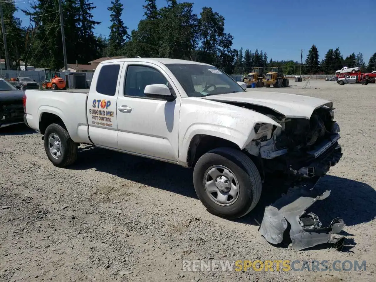 4 Photograph of a damaged car 3TYRX5GNXNT039382 TOYOTA TACOMA 2022