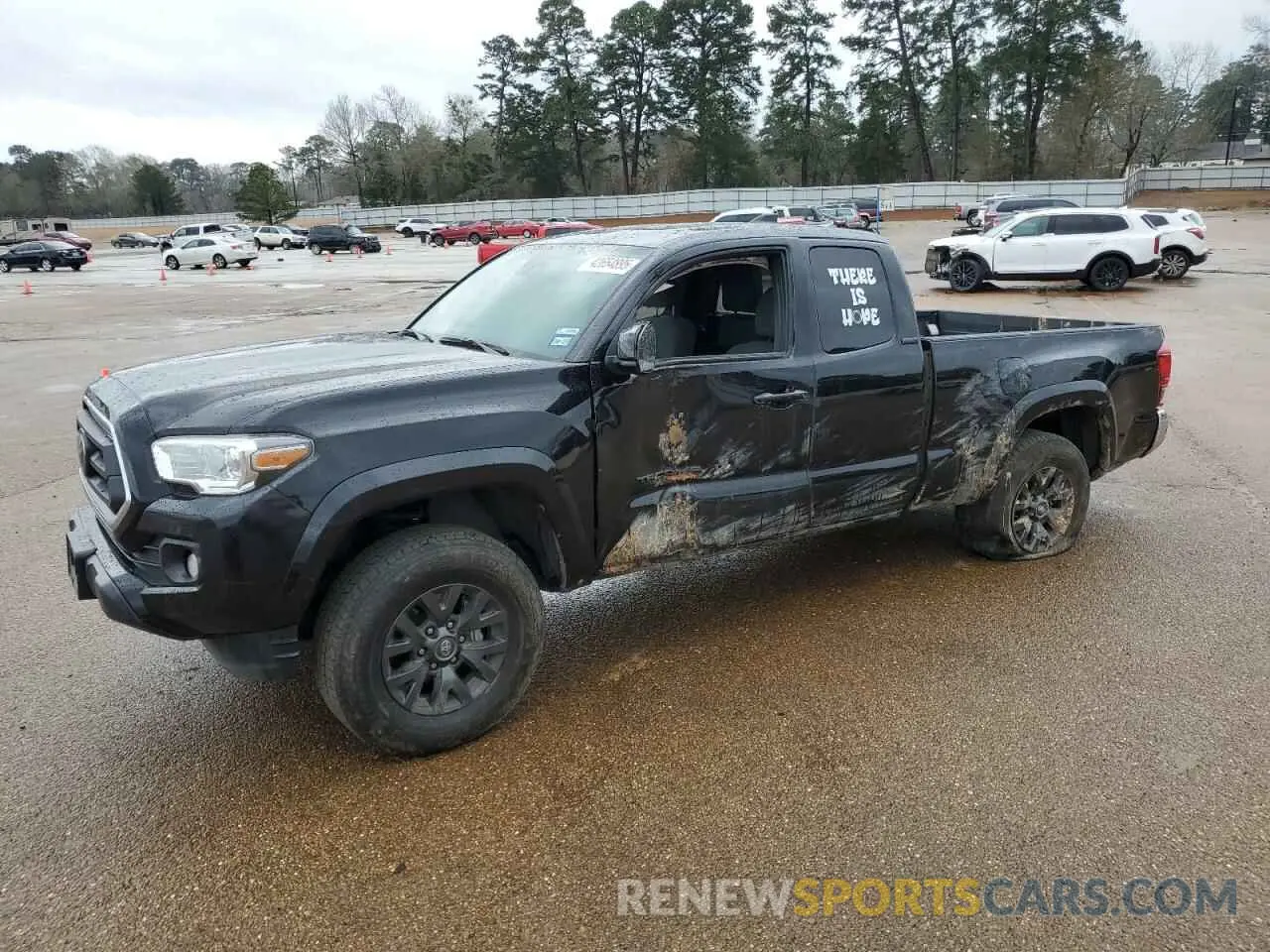 1 Photograph of a damaged car 3TYRX5GNXNT062225 TOYOTA TACOMA 2022