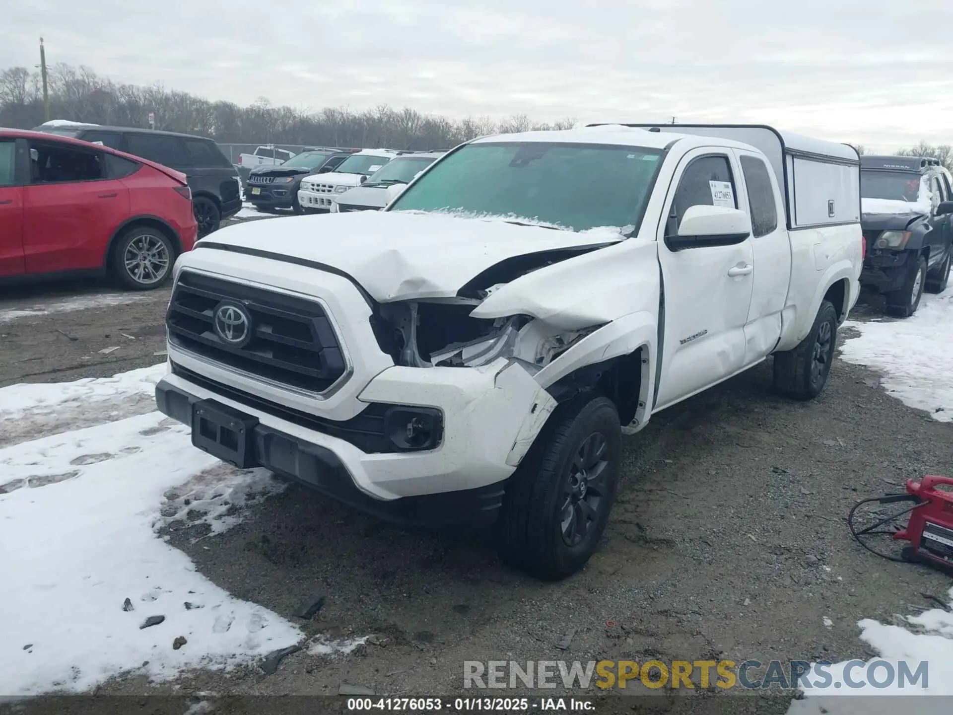 2 Photograph of a damaged car 3TYRZ5CN2NT022608 TOYOTA TACOMA 2022