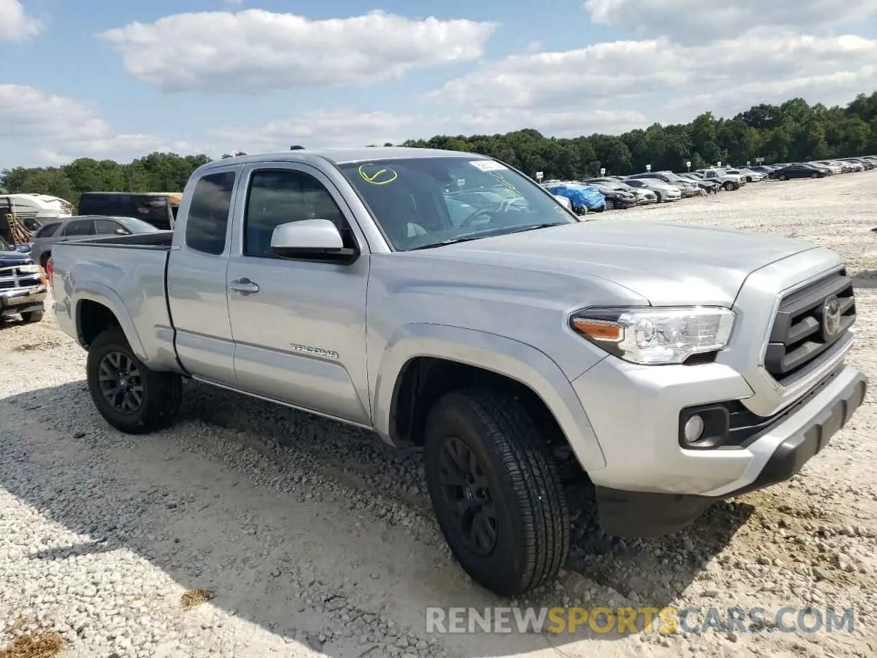 1 Photograph of a damaged car 3TYRZ5CN6NT021283 TOYOTA TACOMA 2022