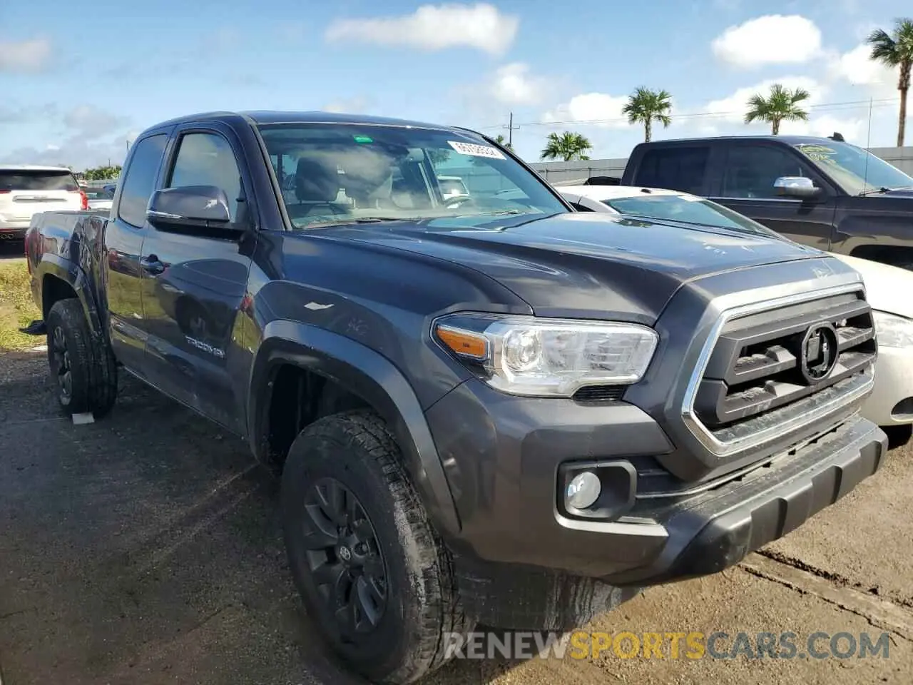 1 Photograph of a damaged car 3TYRZ5CN9NT017891 TOYOTA TACOMA 2022