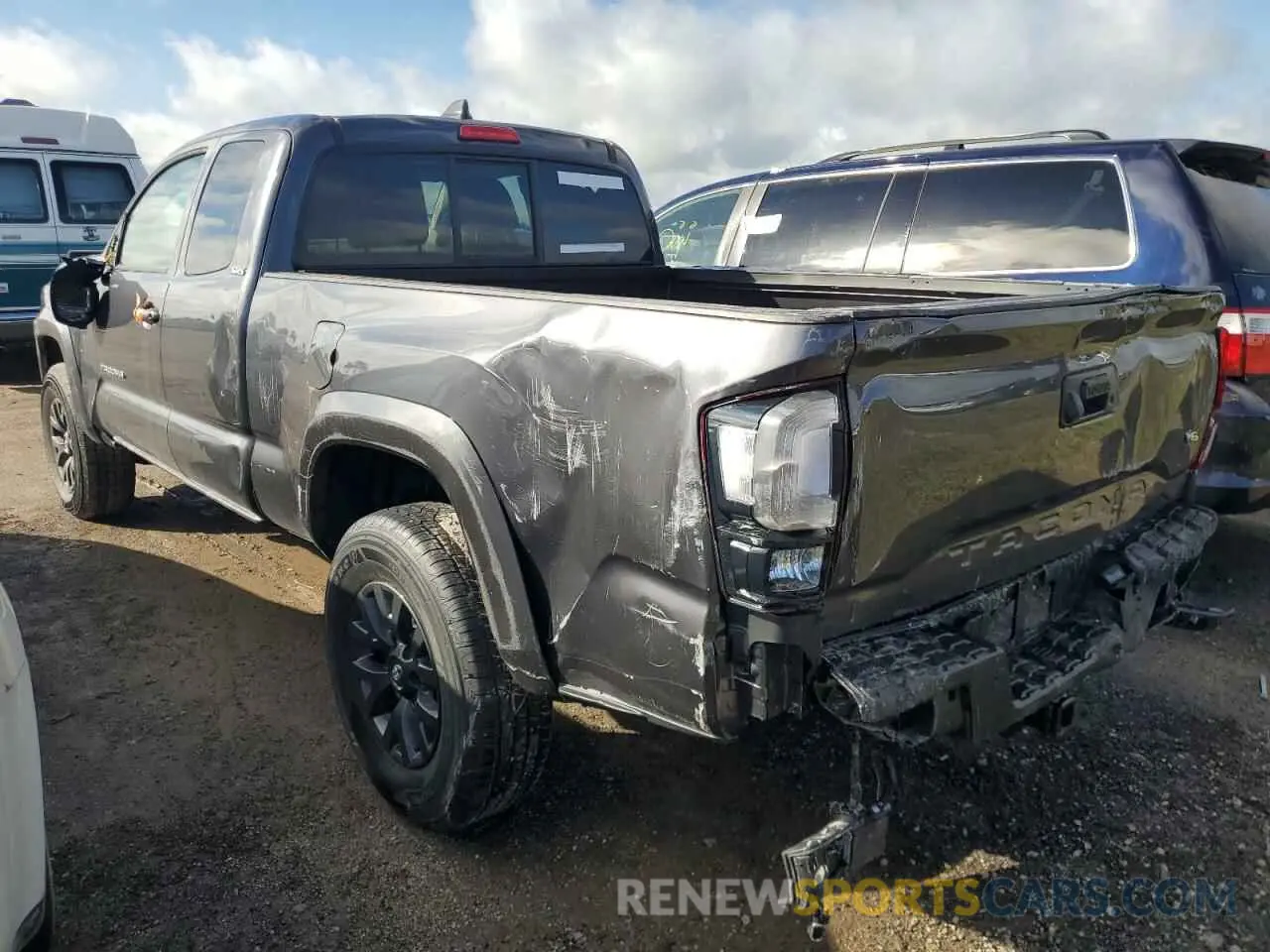 3 Photograph of a damaged car 3TYRZ5CN9NT017891 TOYOTA TACOMA 2022