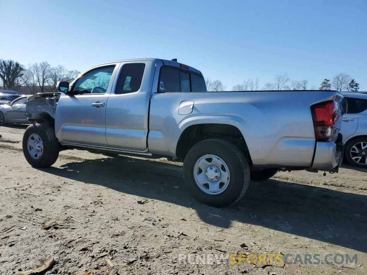 2 Photograph of a damaged car 3TYSX5EN1NT016397 TOYOTA TACOMA 2022