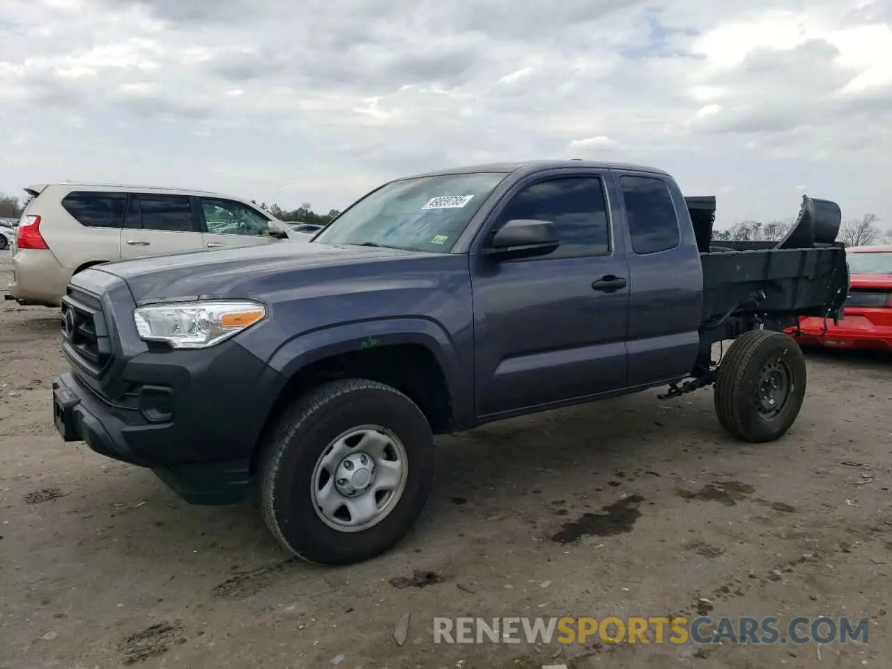 1 Фотография поврежденного автомобиля 3TYSX5EN4NT016782 TOYOTA TACOMA 2022