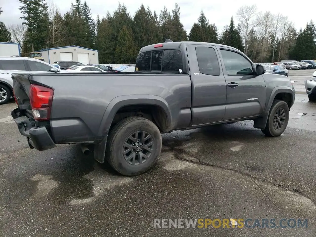 3 Photograph of a damaged car 3TYSZ5AN0NT081161 TOYOTA TACOMA 2022