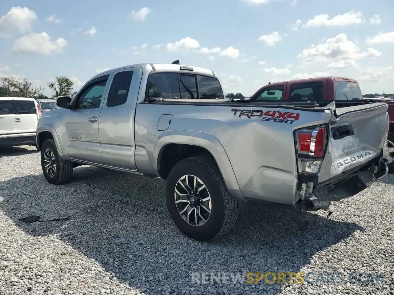 2 Photograph of a damaged car 3TYSZ5AN1NT097921 TOYOTA TACOMA 2022
