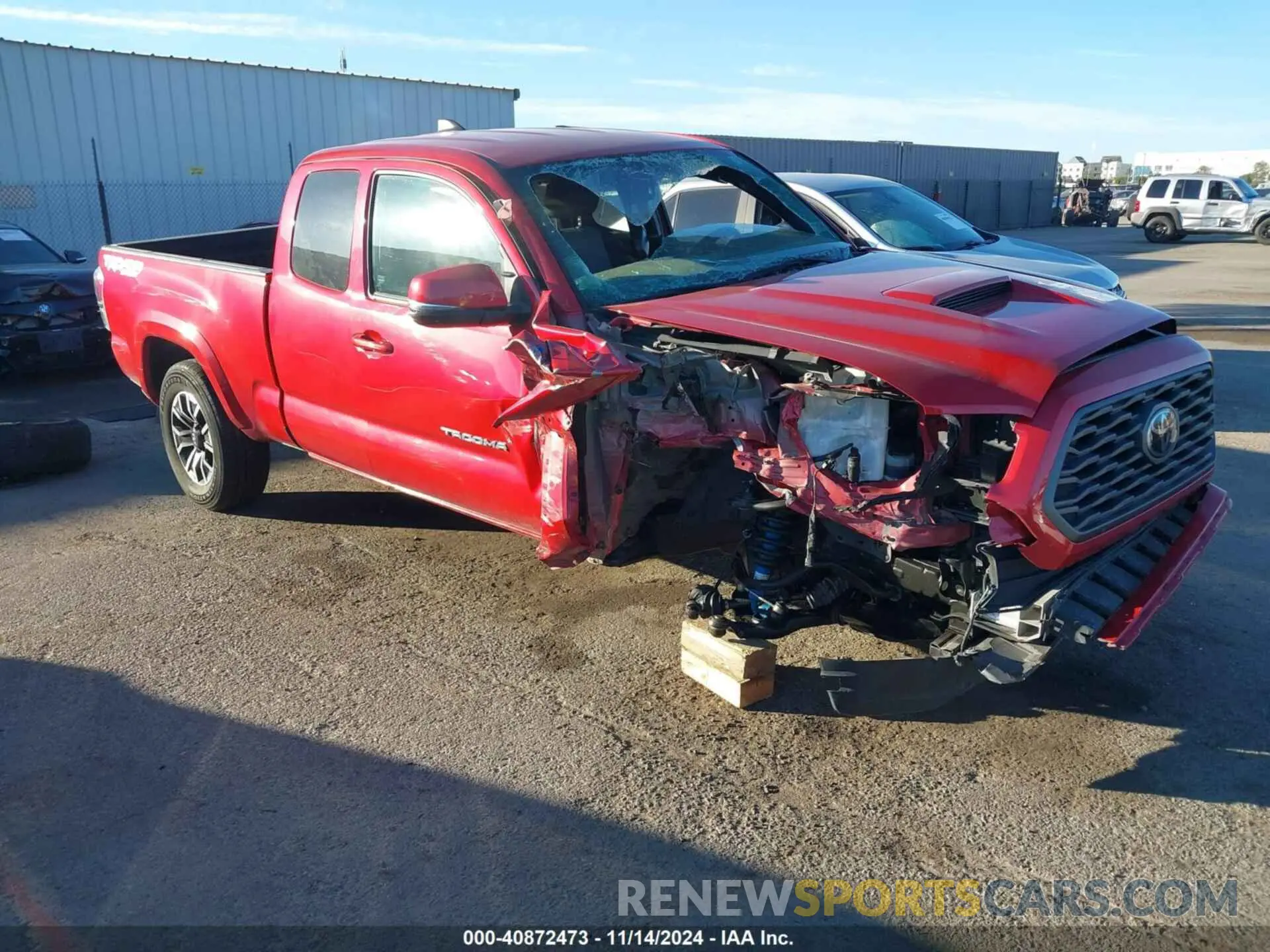 1 Фотография поврежденного автомобиля 3TYSZ5AN2NT074373 TOYOTA TACOMA 2022