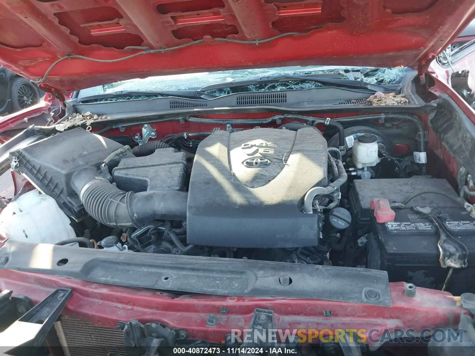 10 Фотография поврежденного автомобиля 3TYSZ5AN2NT074373 TOYOTA TACOMA 2022