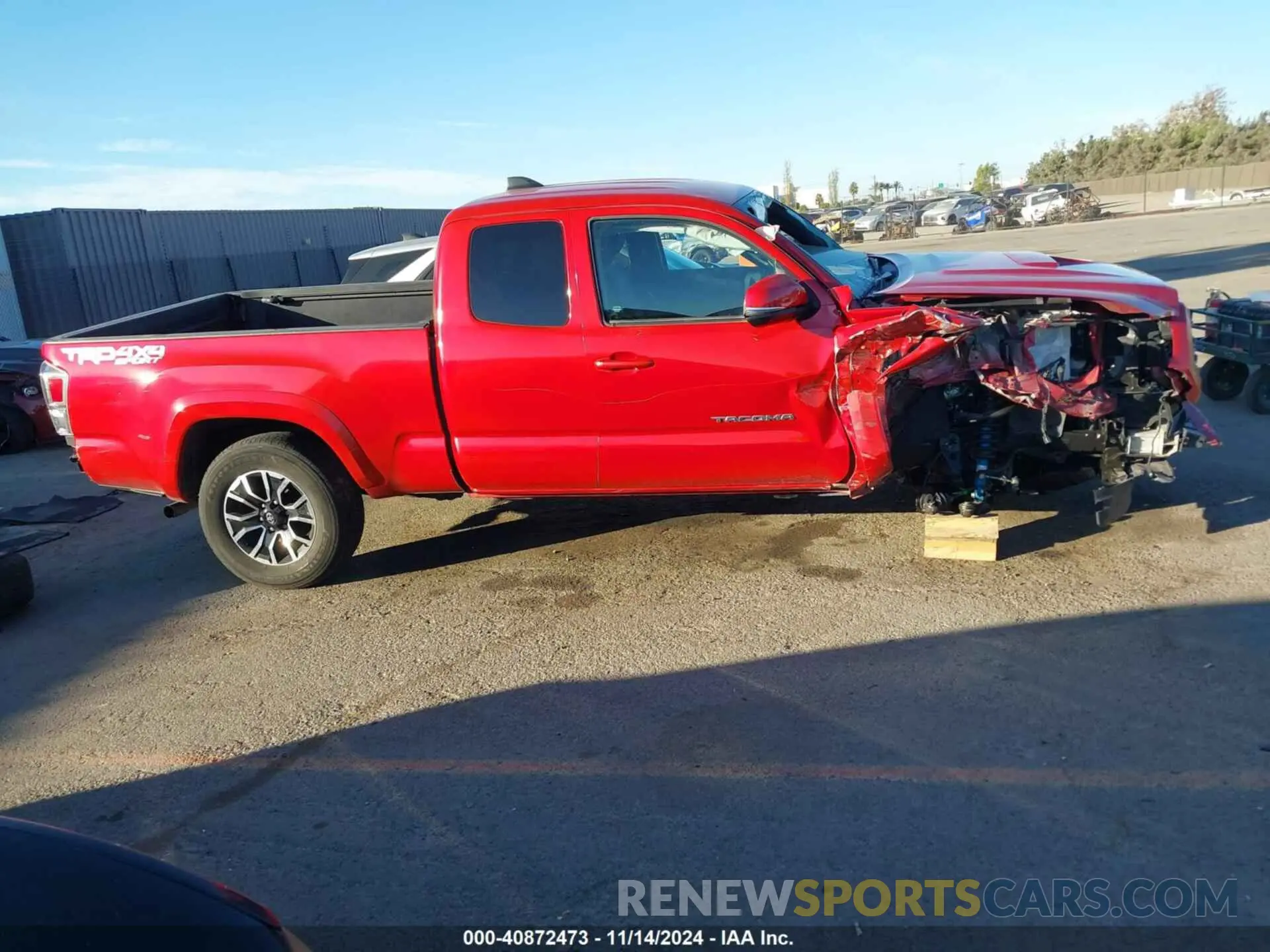 13 Фотография поврежденного автомобиля 3TYSZ5AN2NT074373 TOYOTA TACOMA 2022