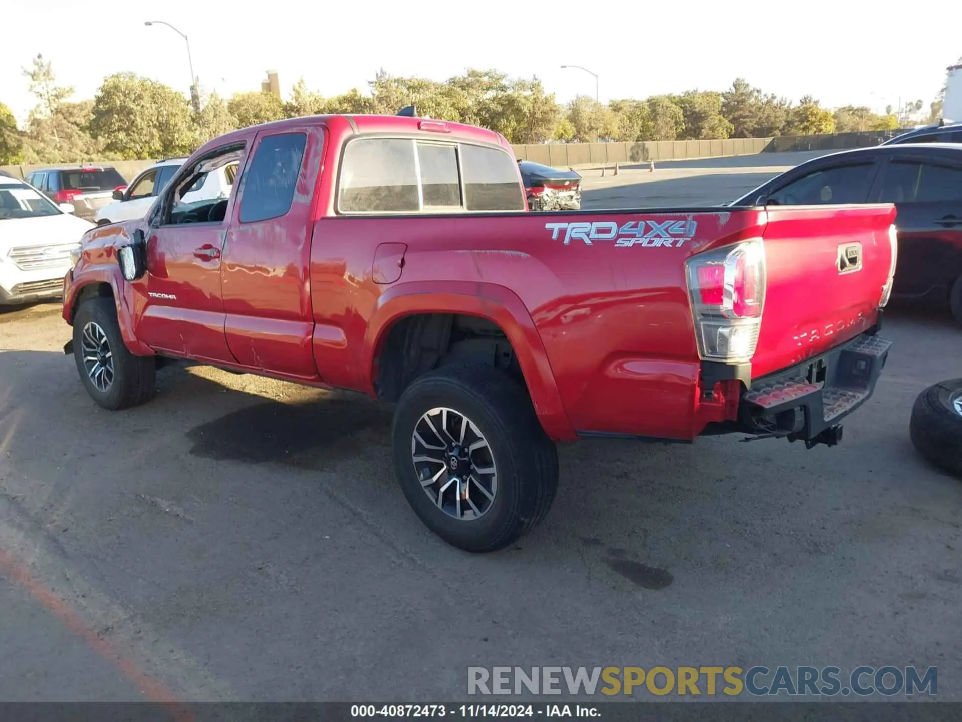 3 Фотография поврежденного автомобиля 3TYSZ5AN2NT074373 TOYOTA TACOMA 2022