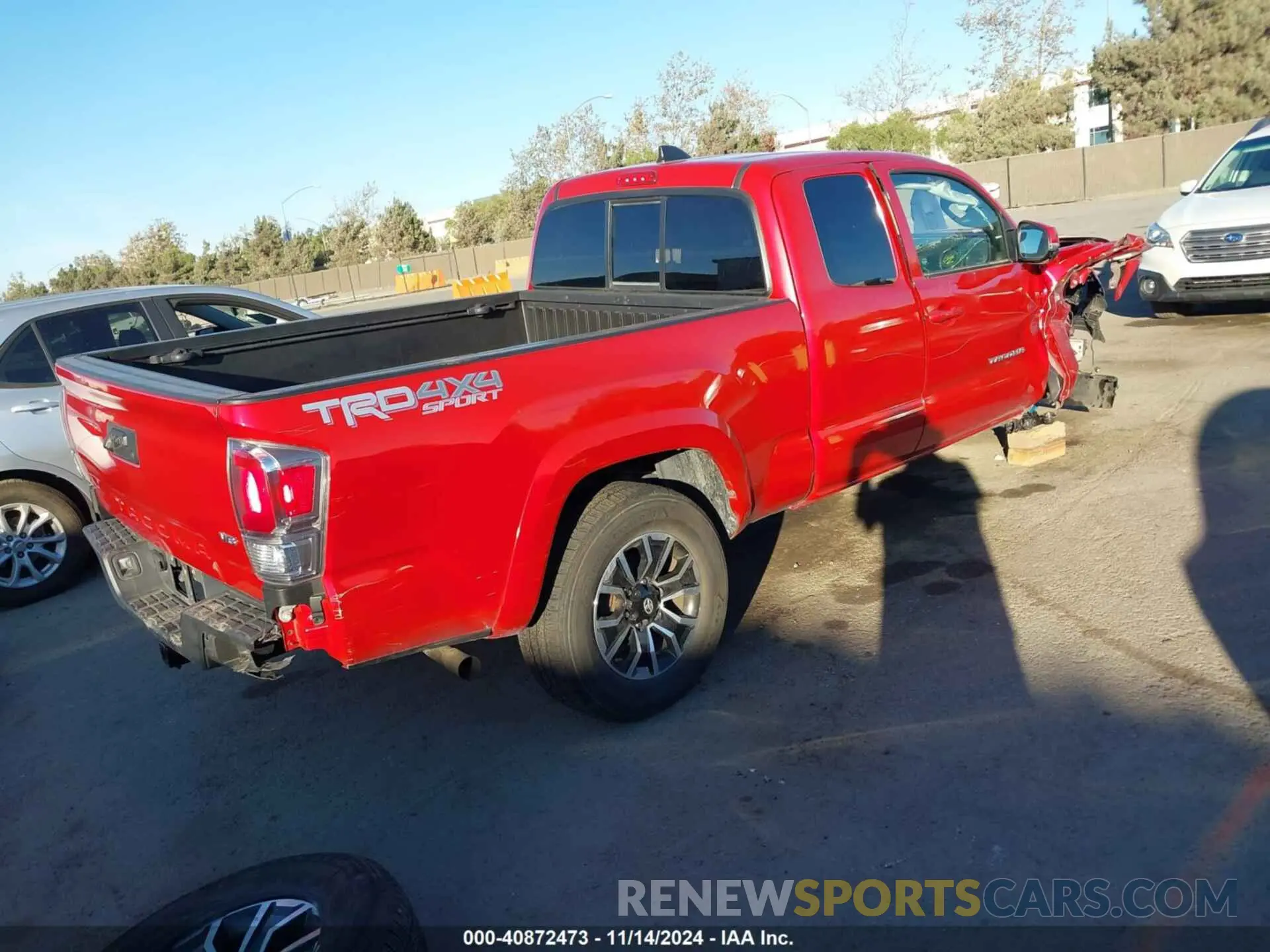 4 Фотография поврежденного автомобиля 3TYSZ5AN2NT074373 TOYOTA TACOMA 2022