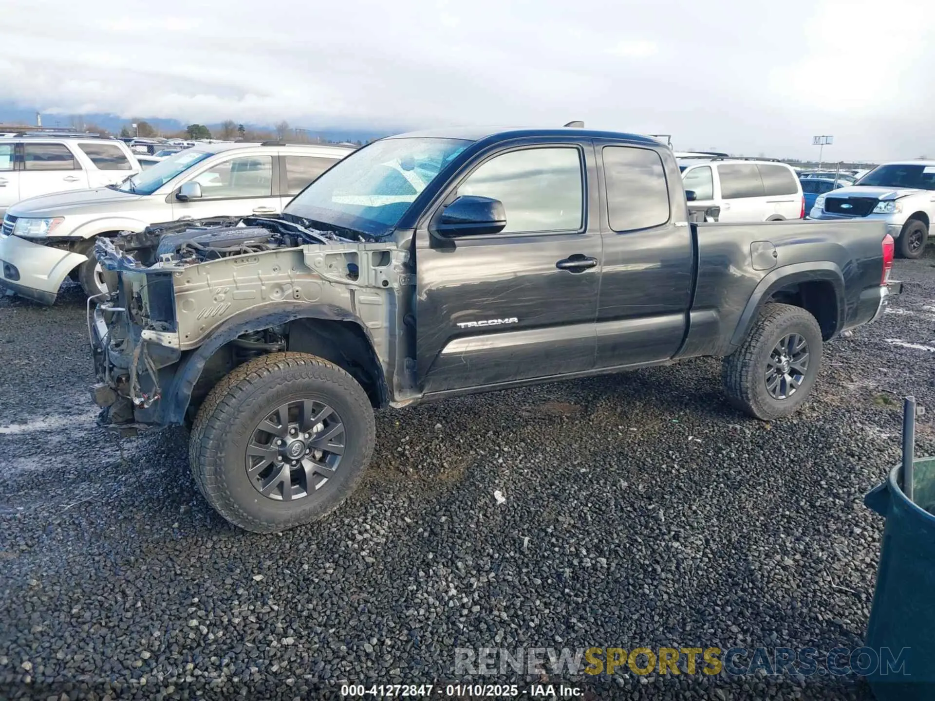 2 Фотография поврежденного автомобиля 3TYSZ5AN3NT076472 TOYOTA TACOMA 2022