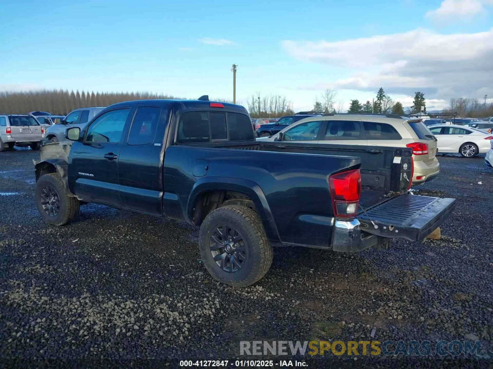 3 Фотография поврежденного автомобиля 3TYSZ5AN3NT076472 TOYOTA TACOMA 2022