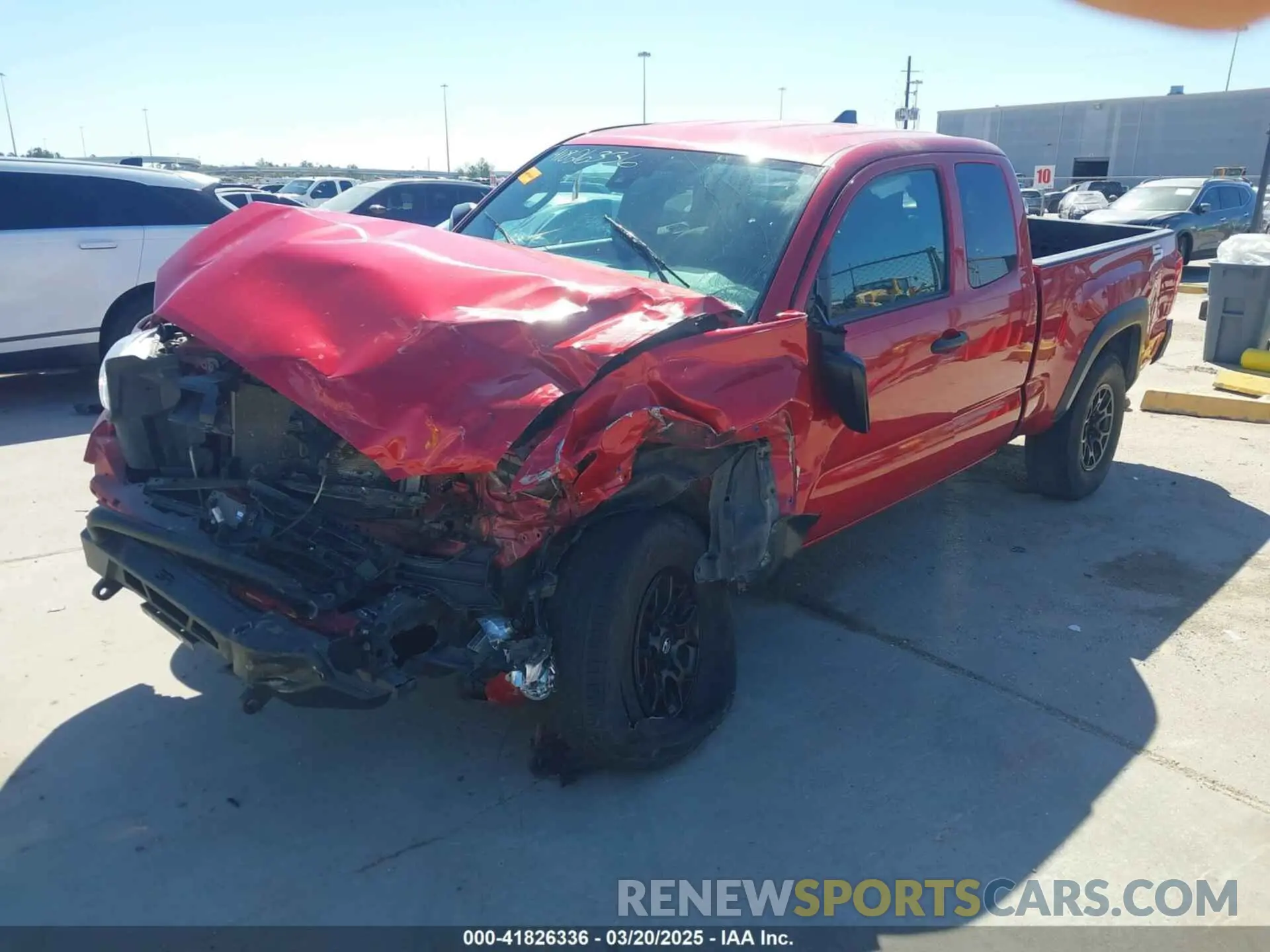 2 Photograph of a damaged car 3TYSZ5AN7NT092318 TOYOTA TACOMA 2022
