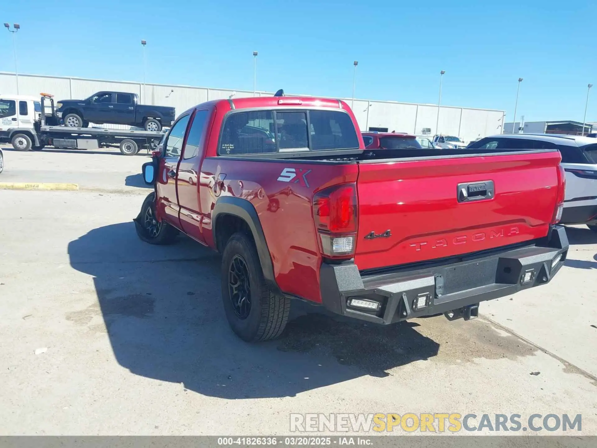 3 Photograph of a damaged car 3TYSZ5AN7NT092318 TOYOTA TACOMA 2022