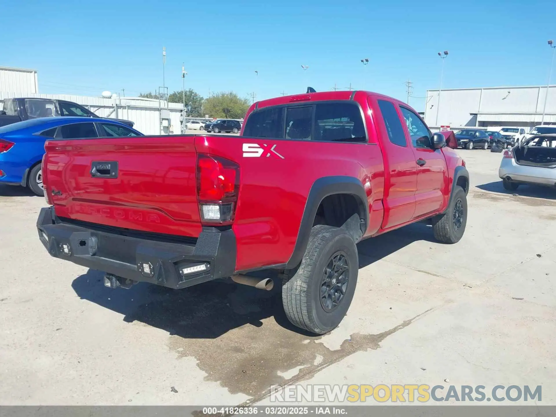 4 Photograph of a damaged car 3TYSZ5AN7NT092318 TOYOTA TACOMA 2022