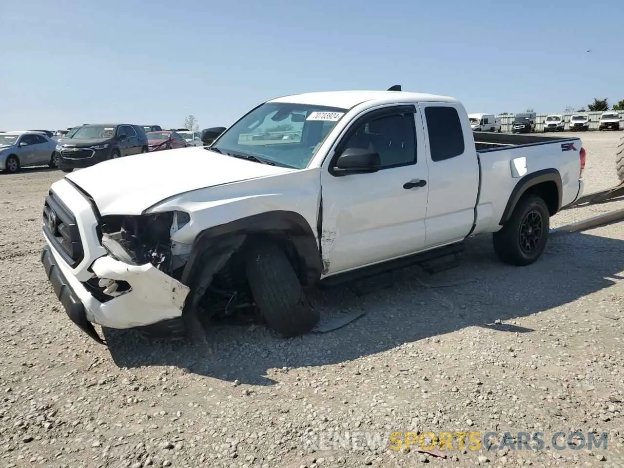 1 Photograph of a damaged car 3TYSZ5ANXNT074928 TOYOTA TACOMA 2022