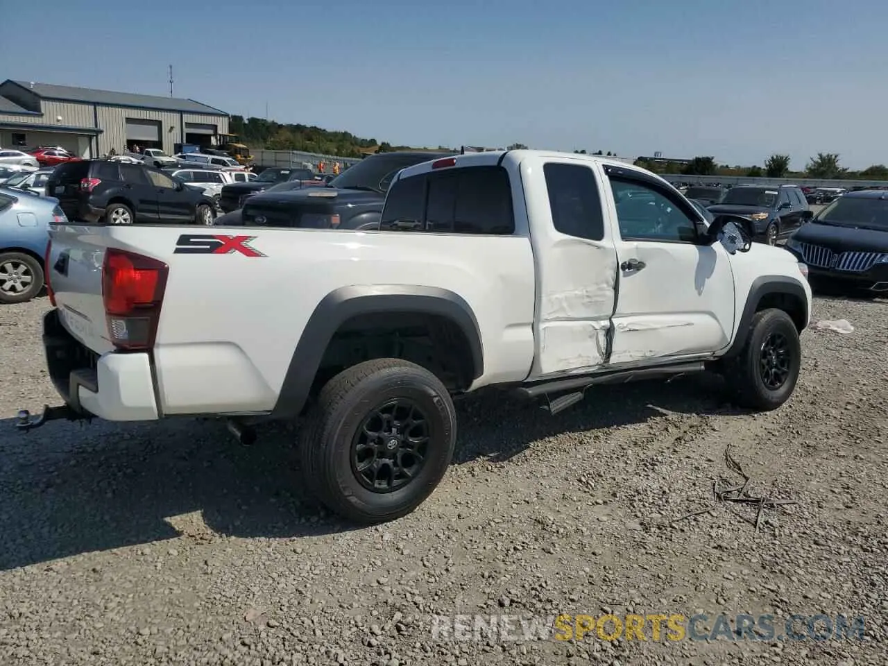 3 Photograph of a damaged car 3TYSZ5ANXNT074928 TOYOTA TACOMA 2022