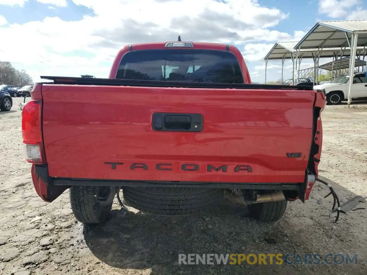 6 Фотография поврежденного автомобиля 3TMAZ5CN1PM206837 TOYOTA TACOMA 2023