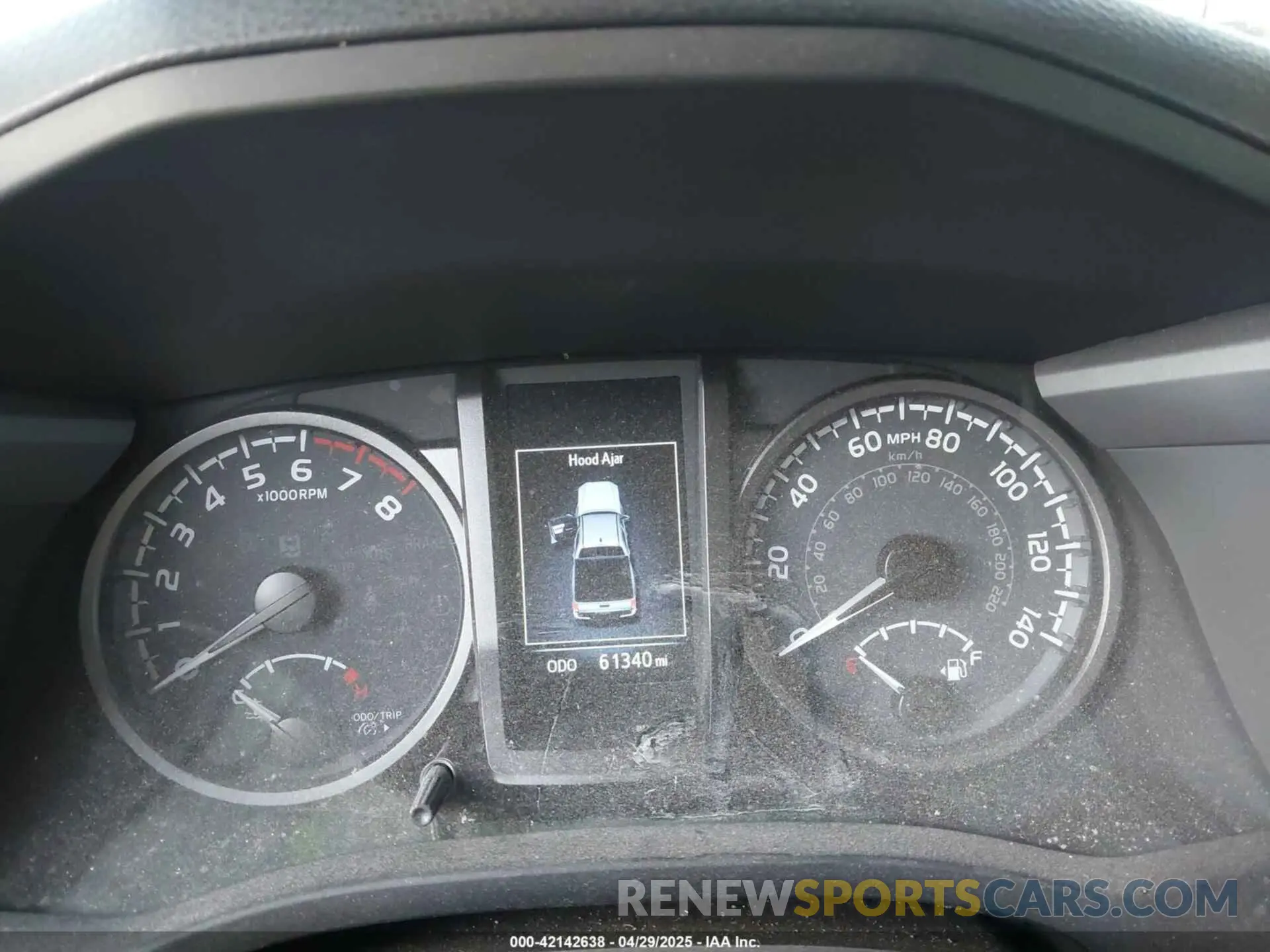 7 Photograph of a damaged car 3TMAZ5CN2PM201937 TOYOTA TACOMA 2023