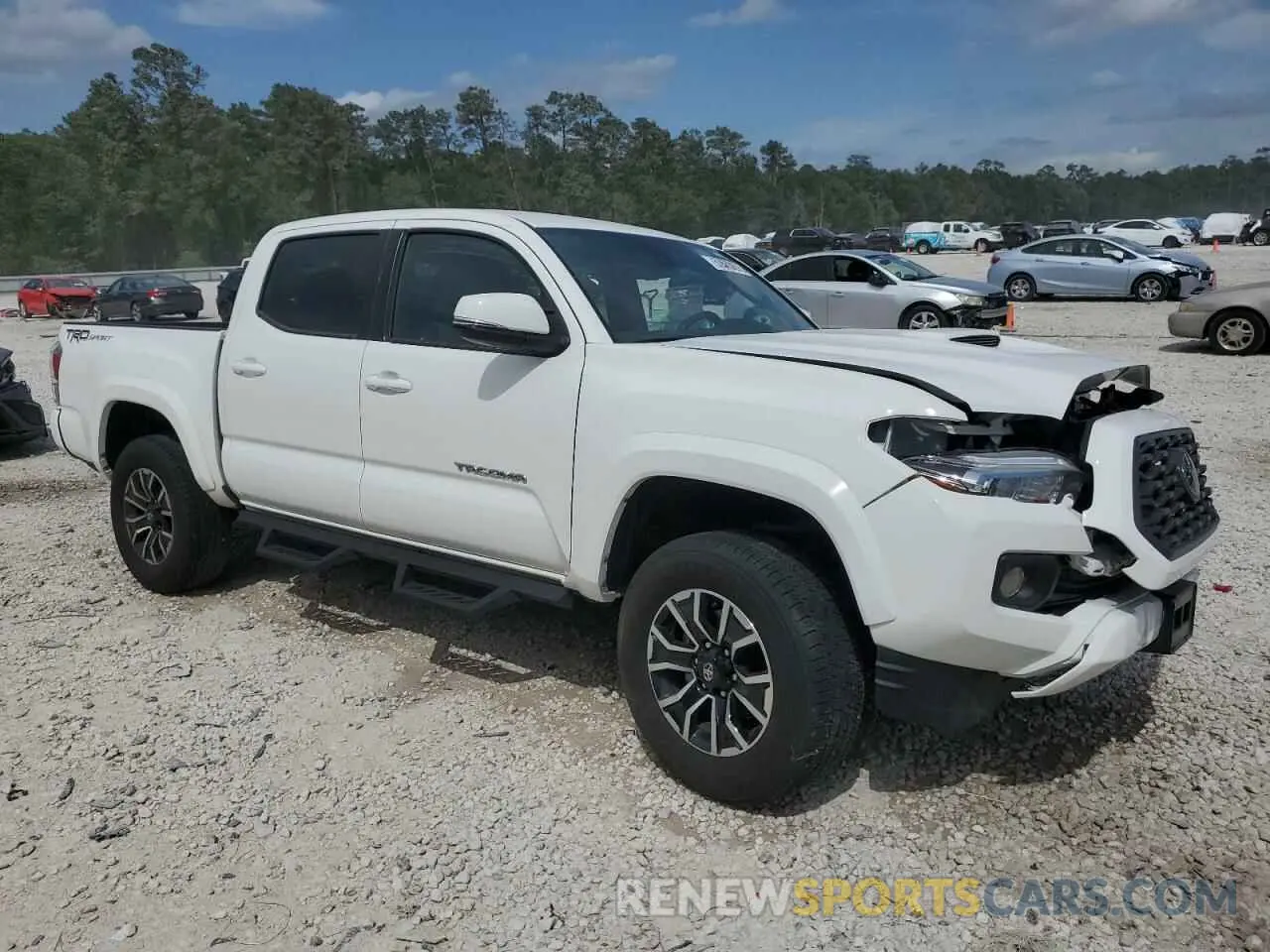 4 Photograph of a damaged car 3TMAZ5CN2PM217085 TOYOTA TACOMA 2023