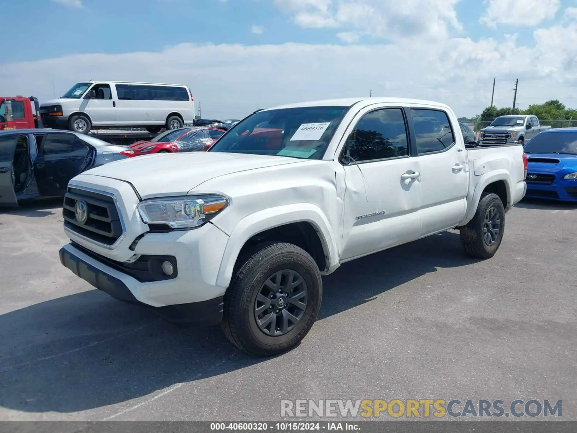 2 Photograph of a damaged car 3TMAZ5CN2PM218625 TOYOTA TACOMA 2023