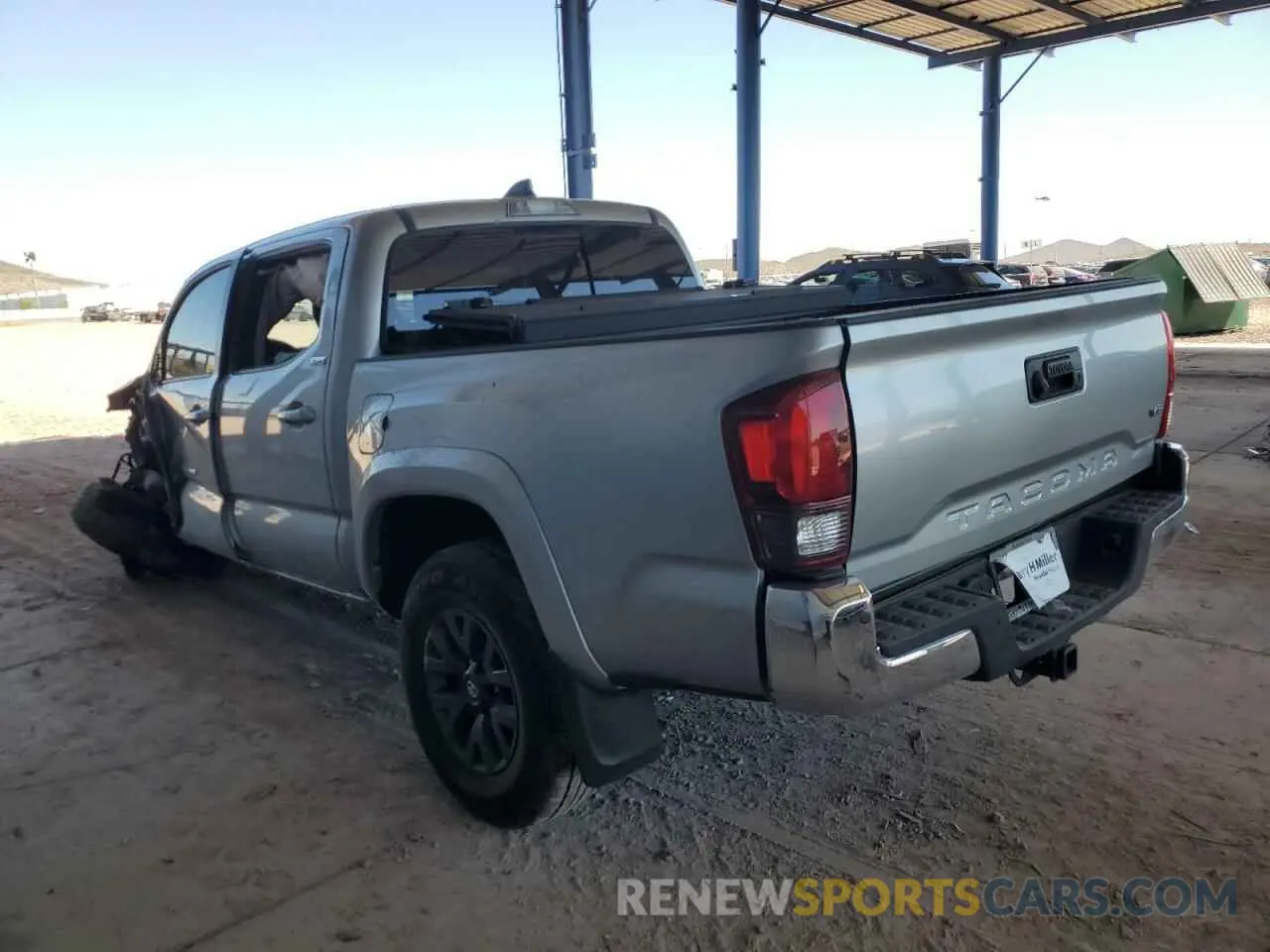 2 Photograph of a damaged car 3TMAZ5CN3PM207987 TOYOTA TACOMA 2023