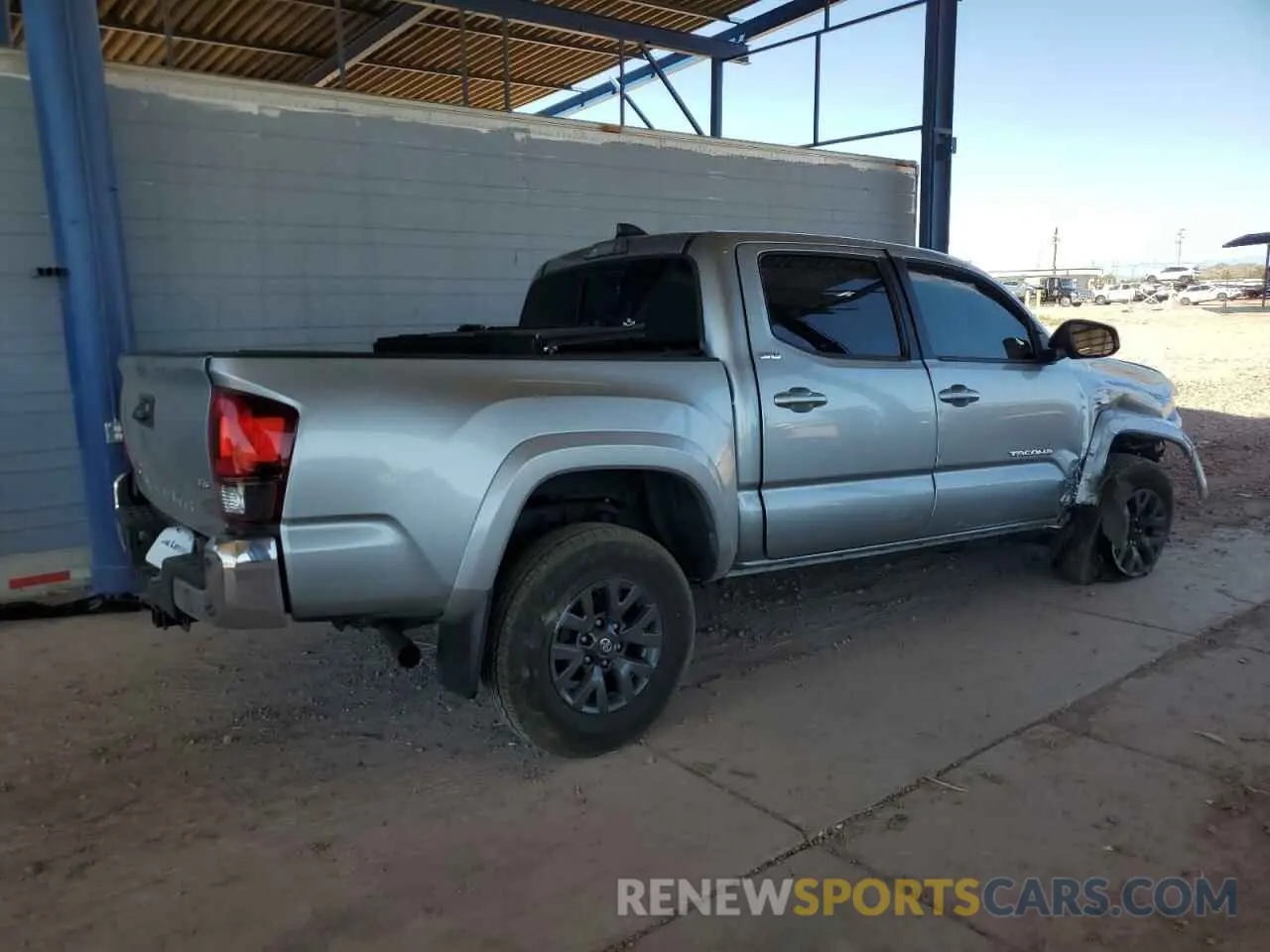 3 Photograph of a damaged car 3TMAZ5CN3PM207987 TOYOTA TACOMA 2023