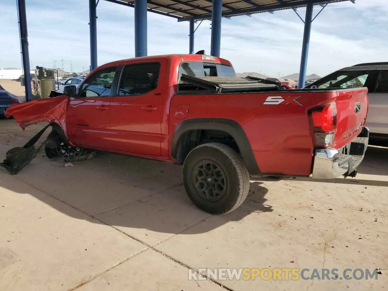 2 Фотография поврежденного автомобиля 3TMAZ5CN5PM203214 TOYOTA TACOMA 2023