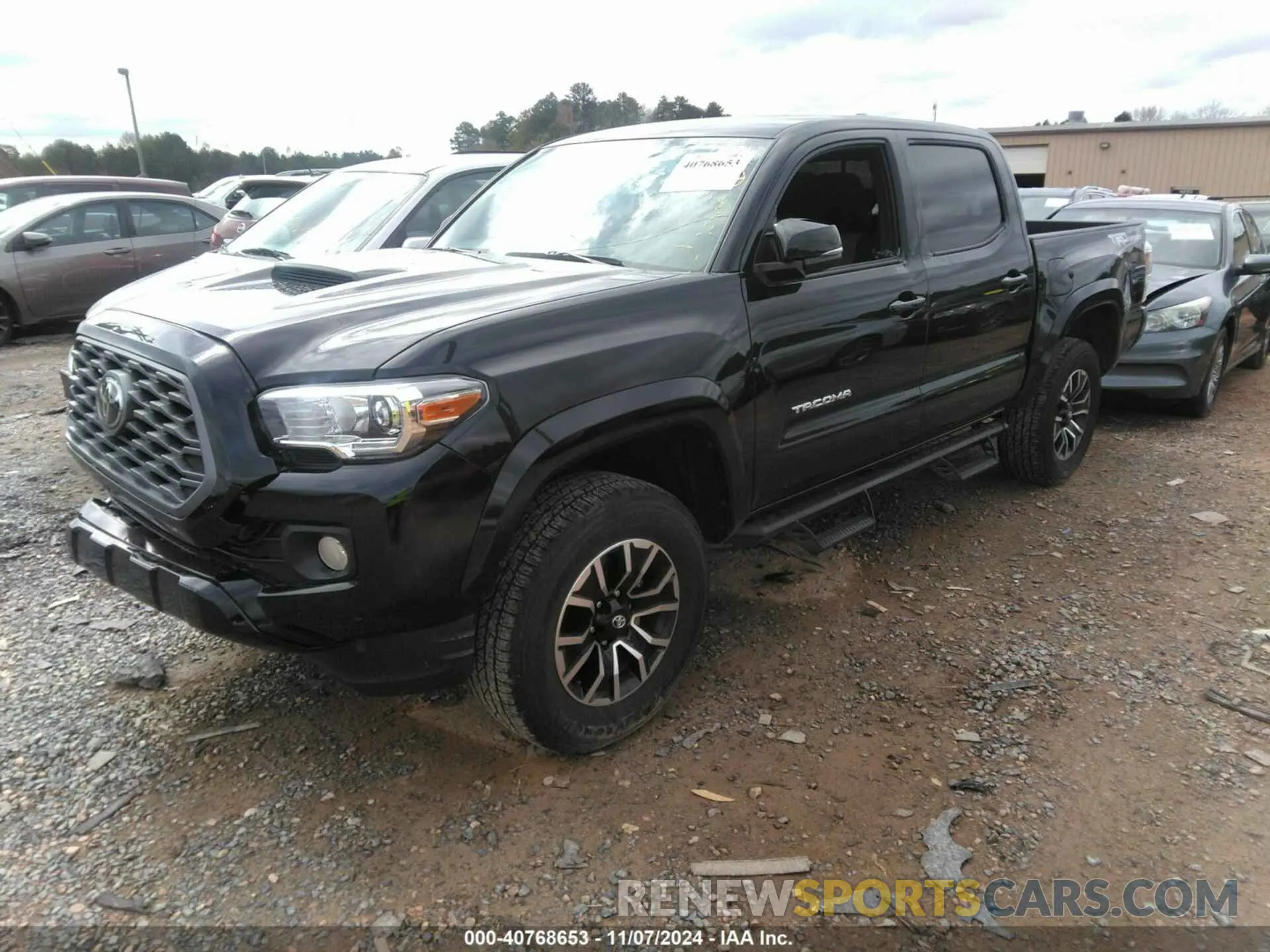 2 Photograph of a damaged car 3TMAZ5CN5PM215847 TOYOTA TACOMA 2023