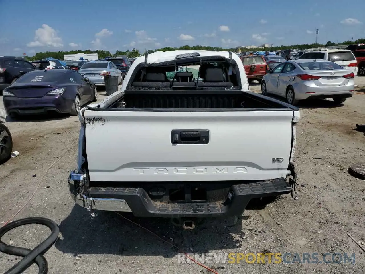 6 Photograph of a damaged car 3TMAZ5CN6PM215064 TOYOTA TACOMA 2023