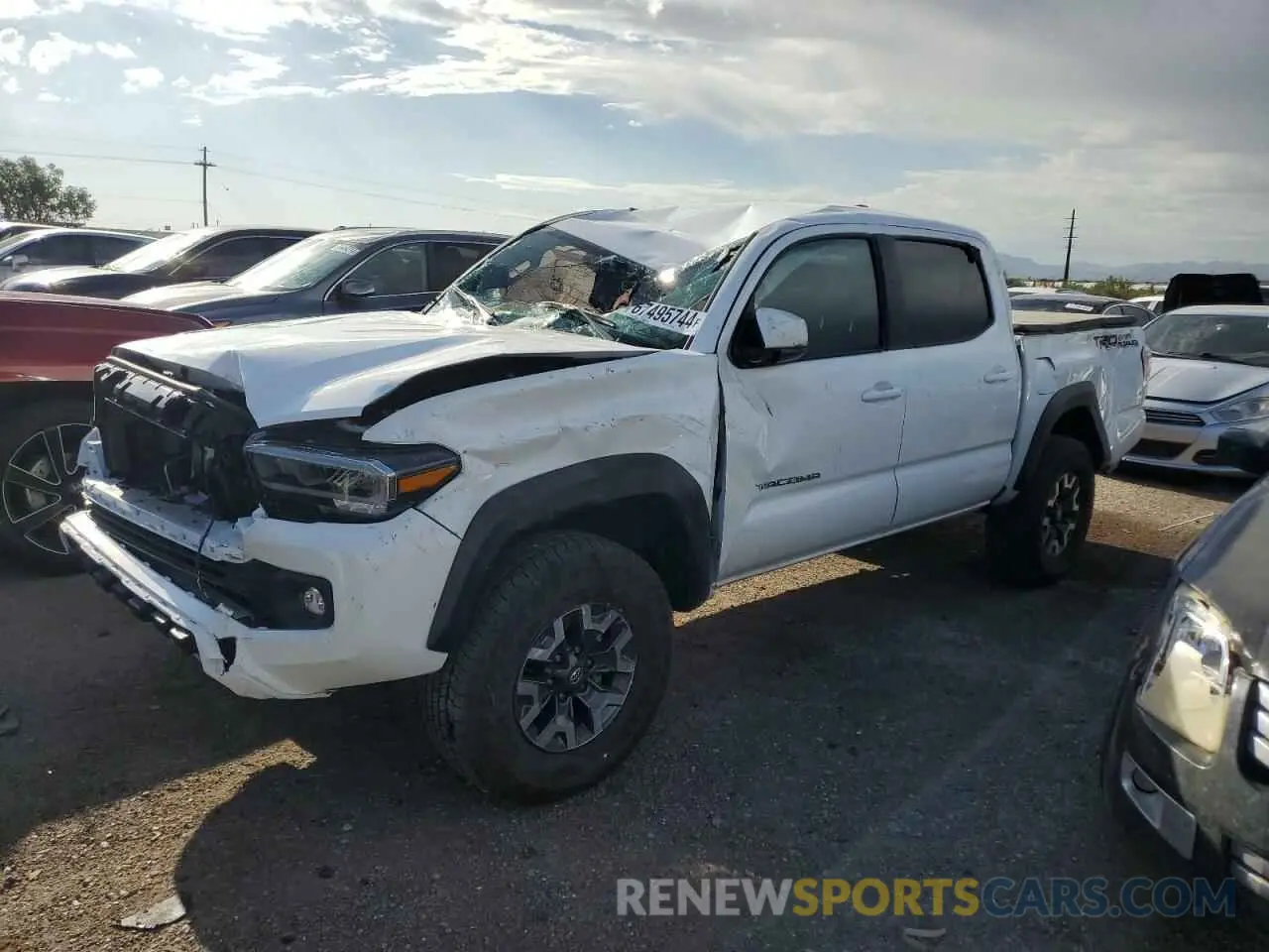 1 Фотография поврежденного автомобиля 3TMAZ5CN6PM216781 TOYOTA TACOMA 2023