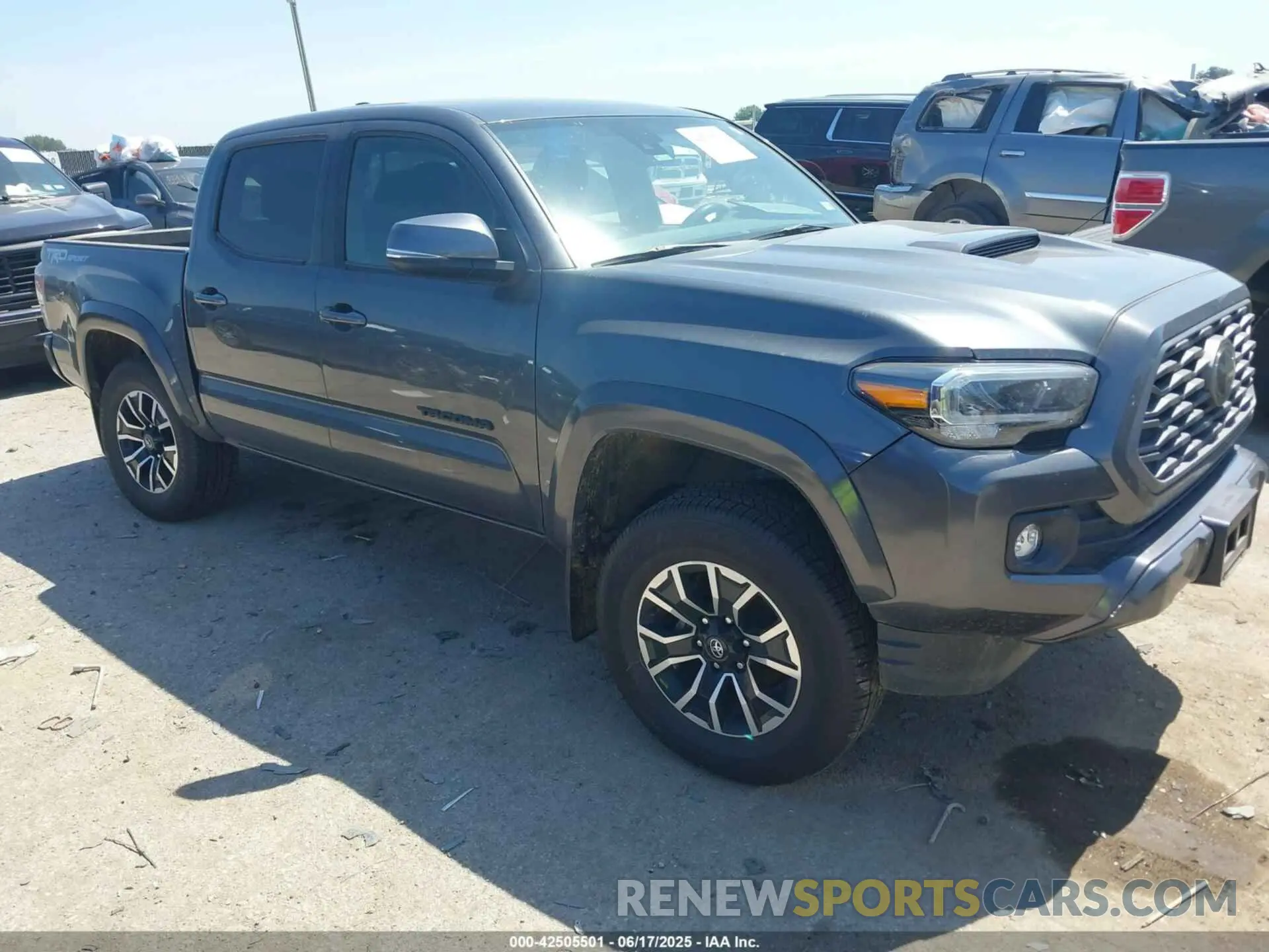 1 Photograph of a damaged car 3TMAZ5CN7PM216238 TOYOTA TACOMA 2023