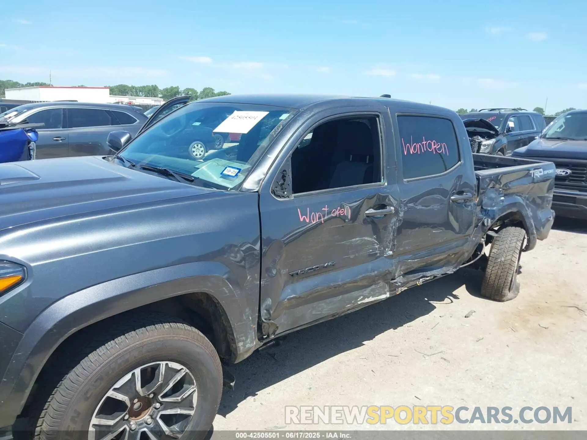 6 Photograph of a damaged car 3TMAZ5CN7PM216238 TOYOTA TACOMA 2023
