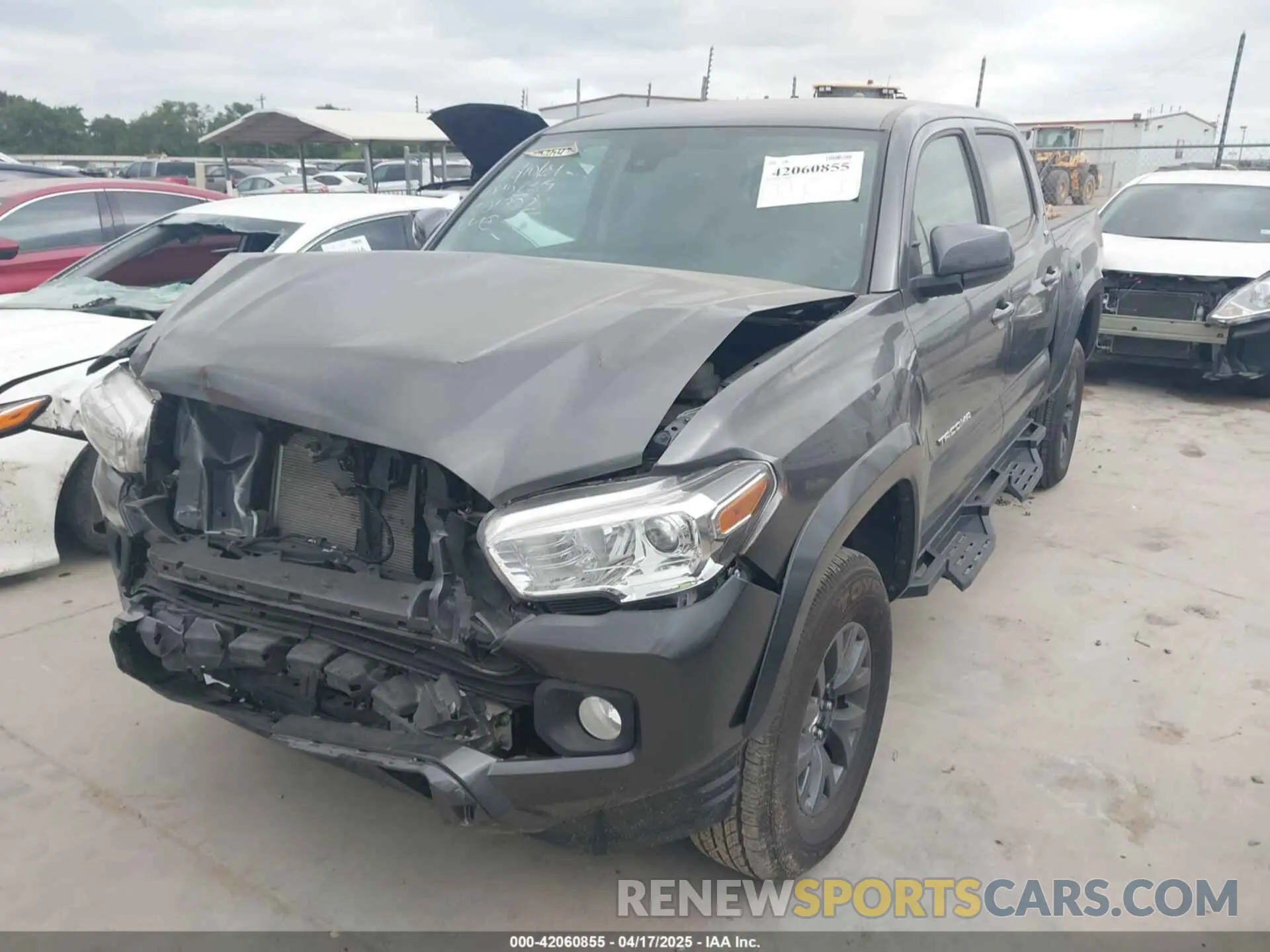 2 Фотография поврежденного автомобиля 3TMAZ5CN8PM201702 TOYOTA TACOMA 2023